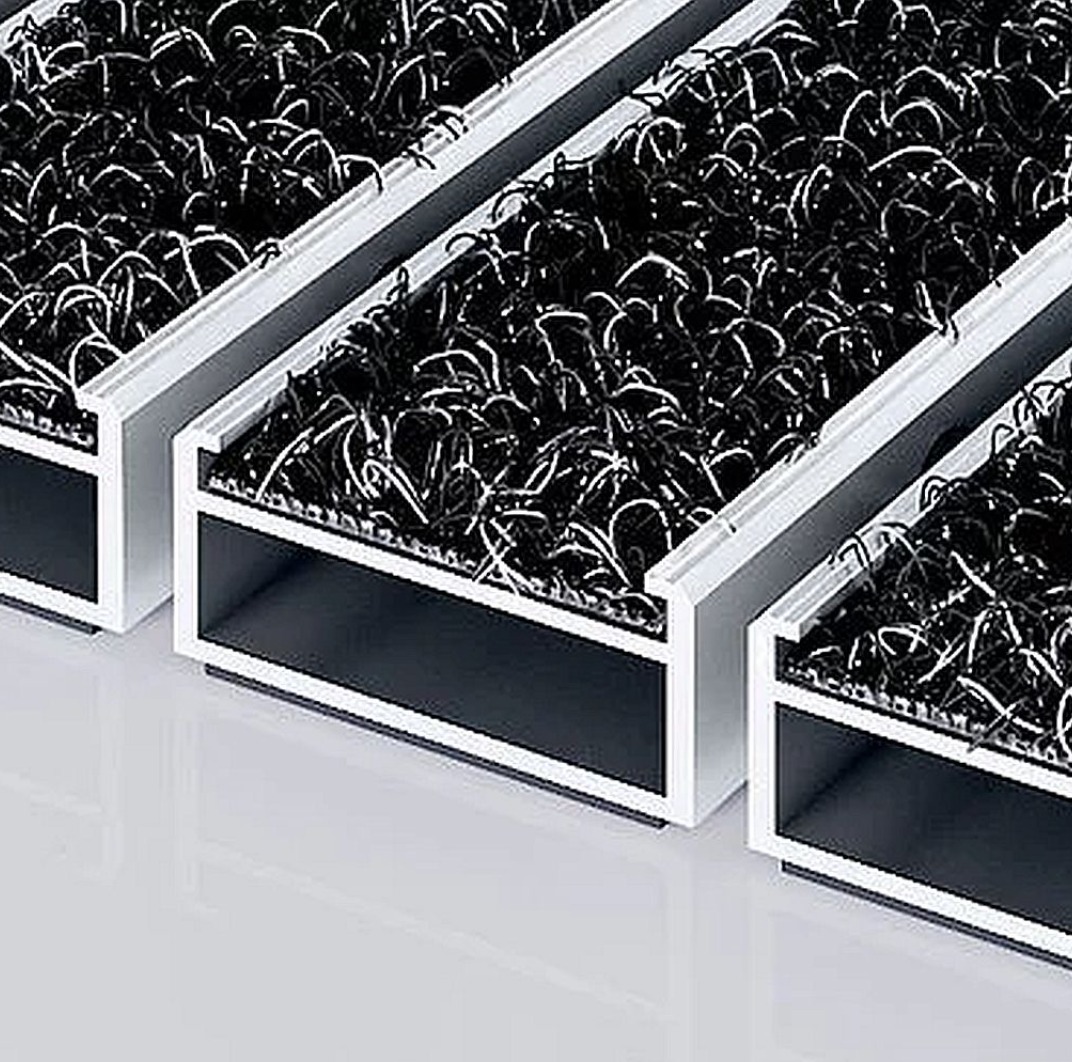 EMCO Marschall Premium Aluminium-Sauberlaufmatte mit Outdoor-Einlage